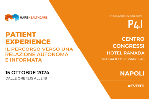 Patient Experience Napoli 15 ottobre 2024 Maps Healthcare