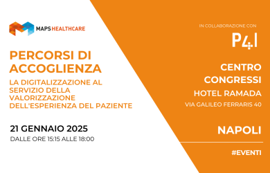 Evento PX Napoli 21 gennaio 2025 Maps Healthcare