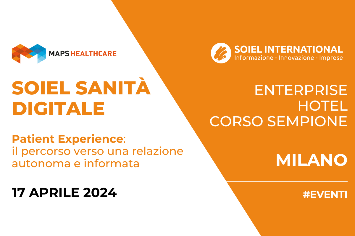 Evento Soiel Sanità Digitale - Patient Experience